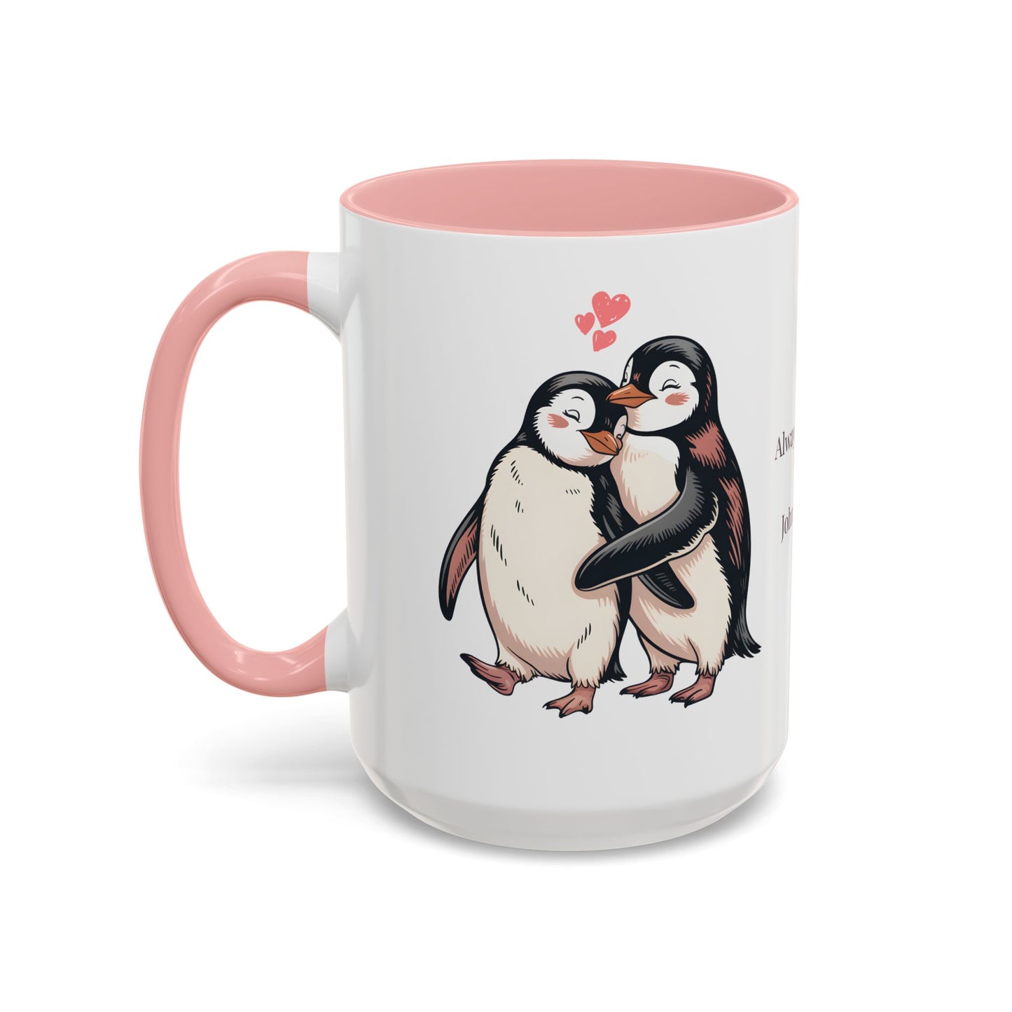 Love You More – Personalized Valentine’s Coffee Mug | Custom Romantic Gift —  (11/15 oz) - 14743