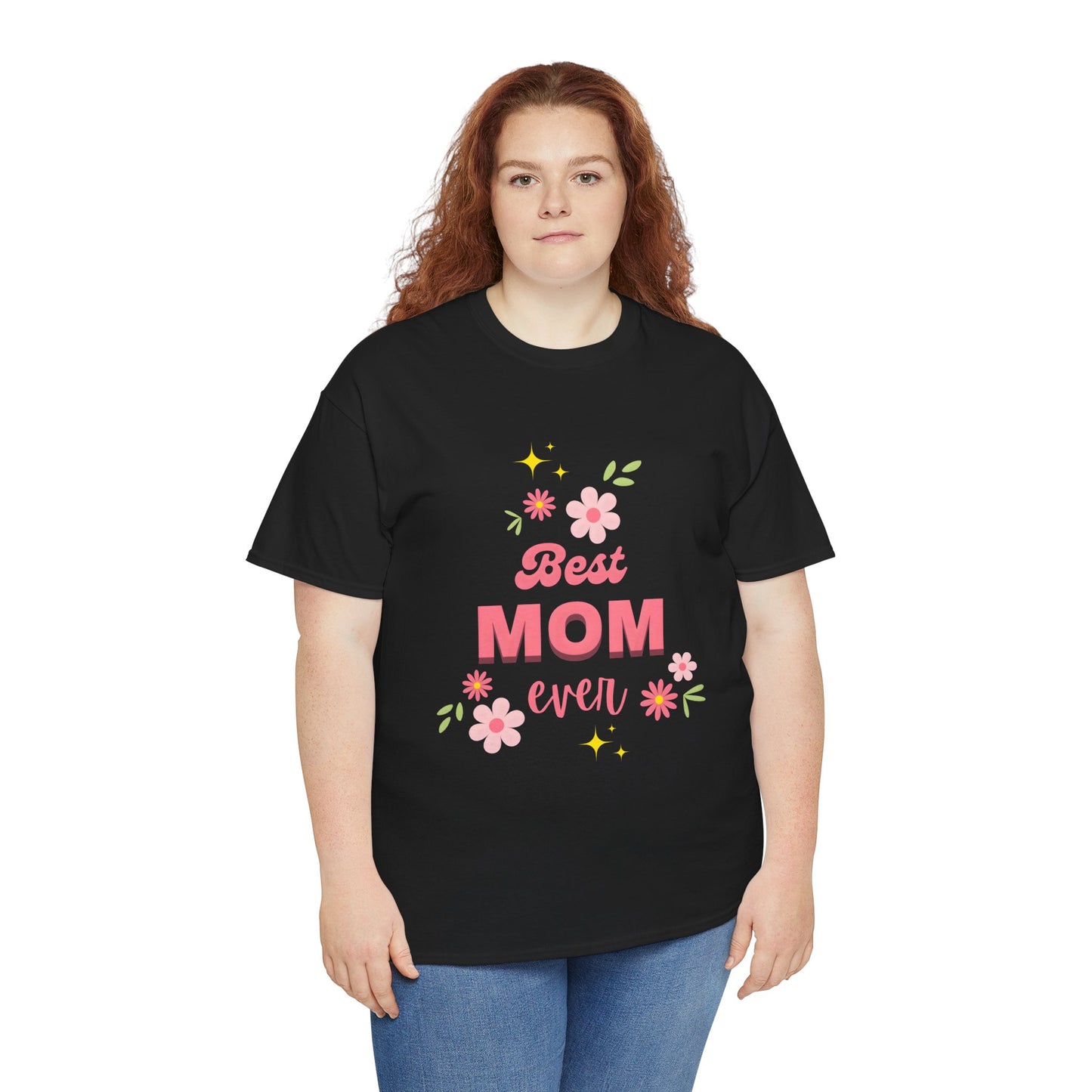 Best Mom Ever Shirt – Floral Mother’s Day Gift Tee - 14878