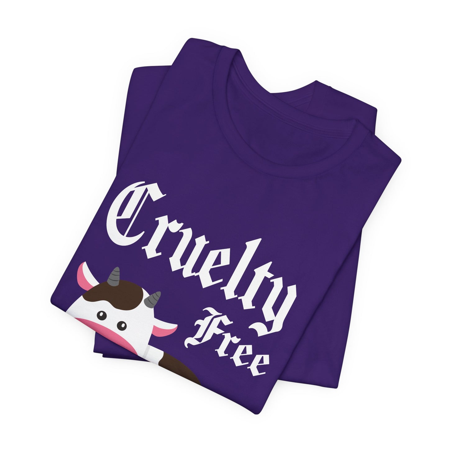 Vegan: Cruelty Free - Unisex Jersey Short Sleeve Tee