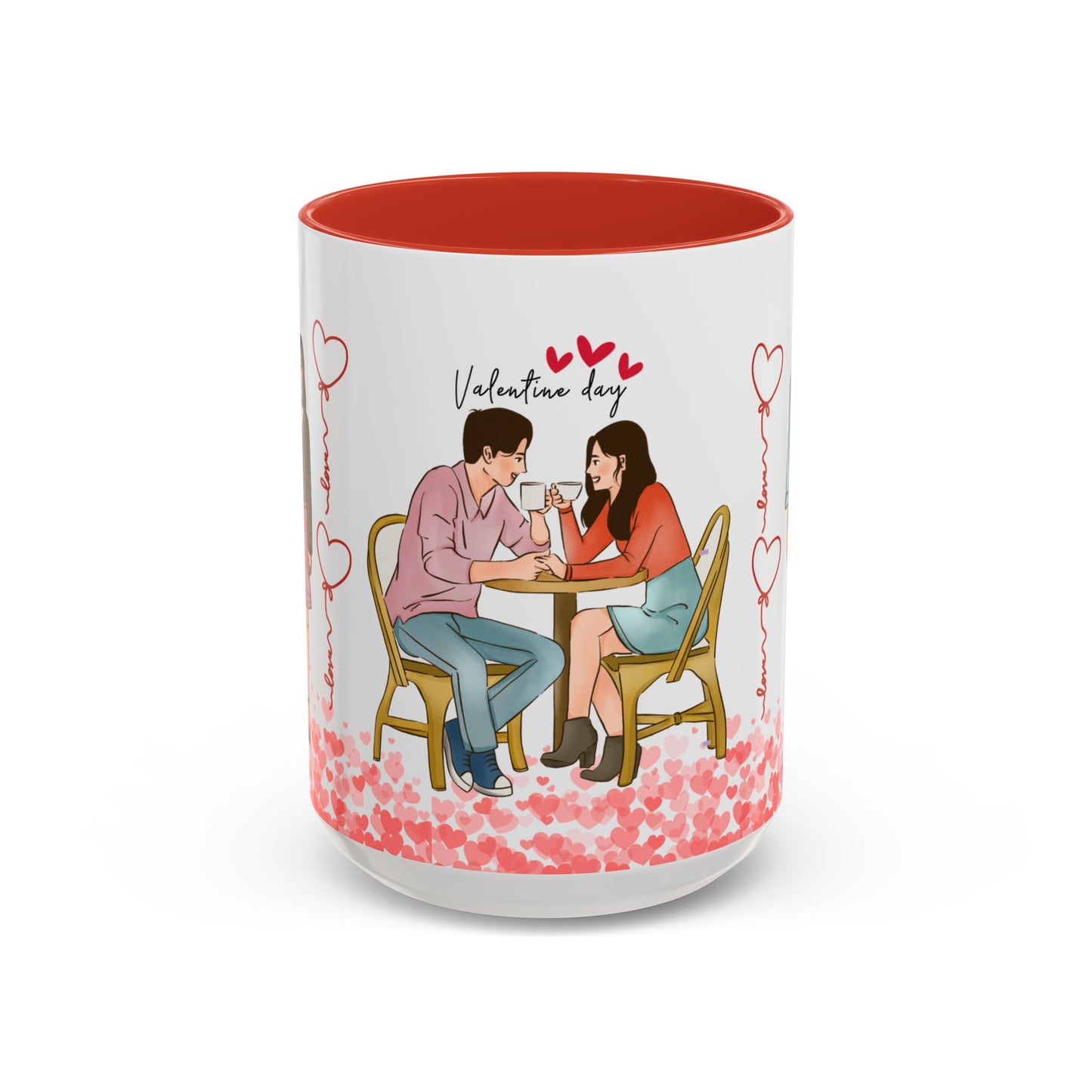 Valentine Day - Accent Coffee Mug (11, 15oz) - 11578