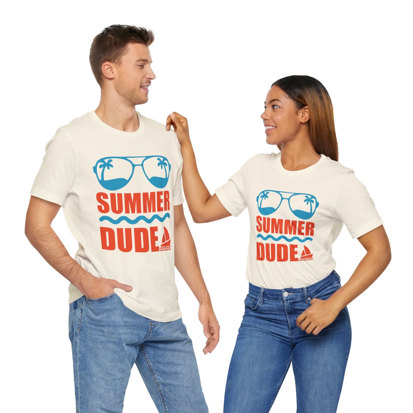 Summer Dude - Unisex Jersey Short Sleeve Tee - 13190
