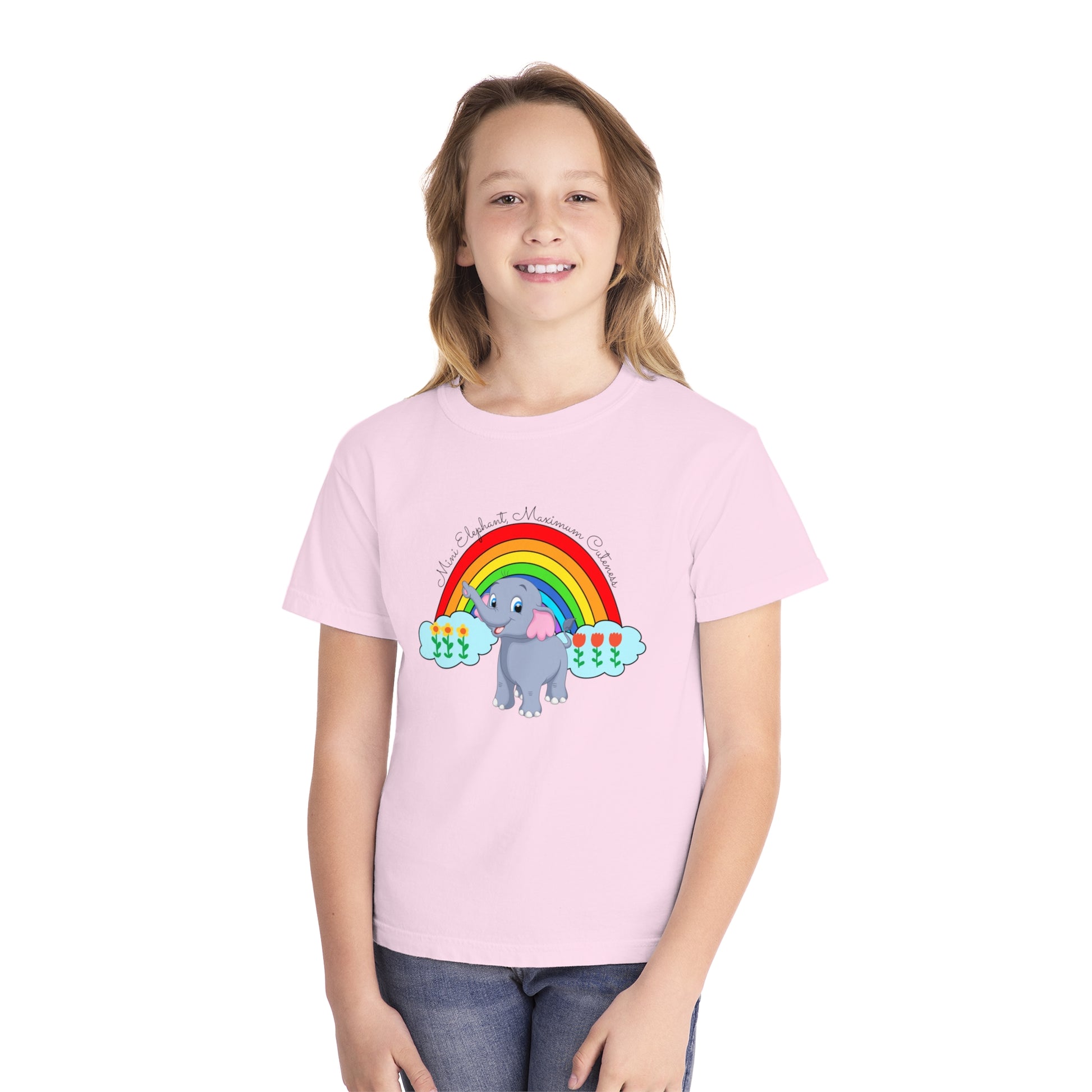 Mini Elephant, Maximum Cuteness -  Kid's Tee