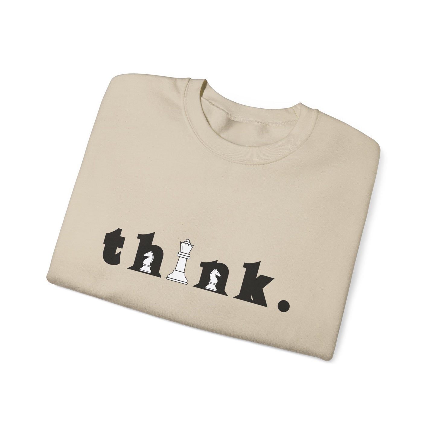 THINK - Unisex Heavy Blend™ Crewneck Sweatshirt