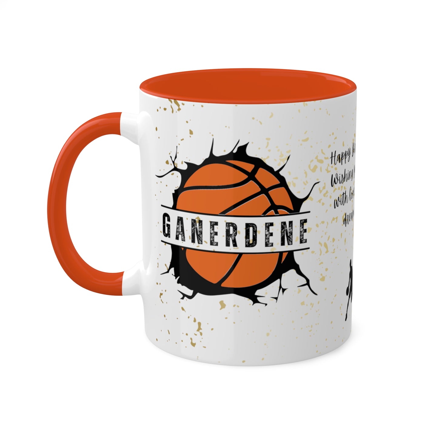 Happy Birthday, Basketball Lover - Colorful Mugs, 11oz