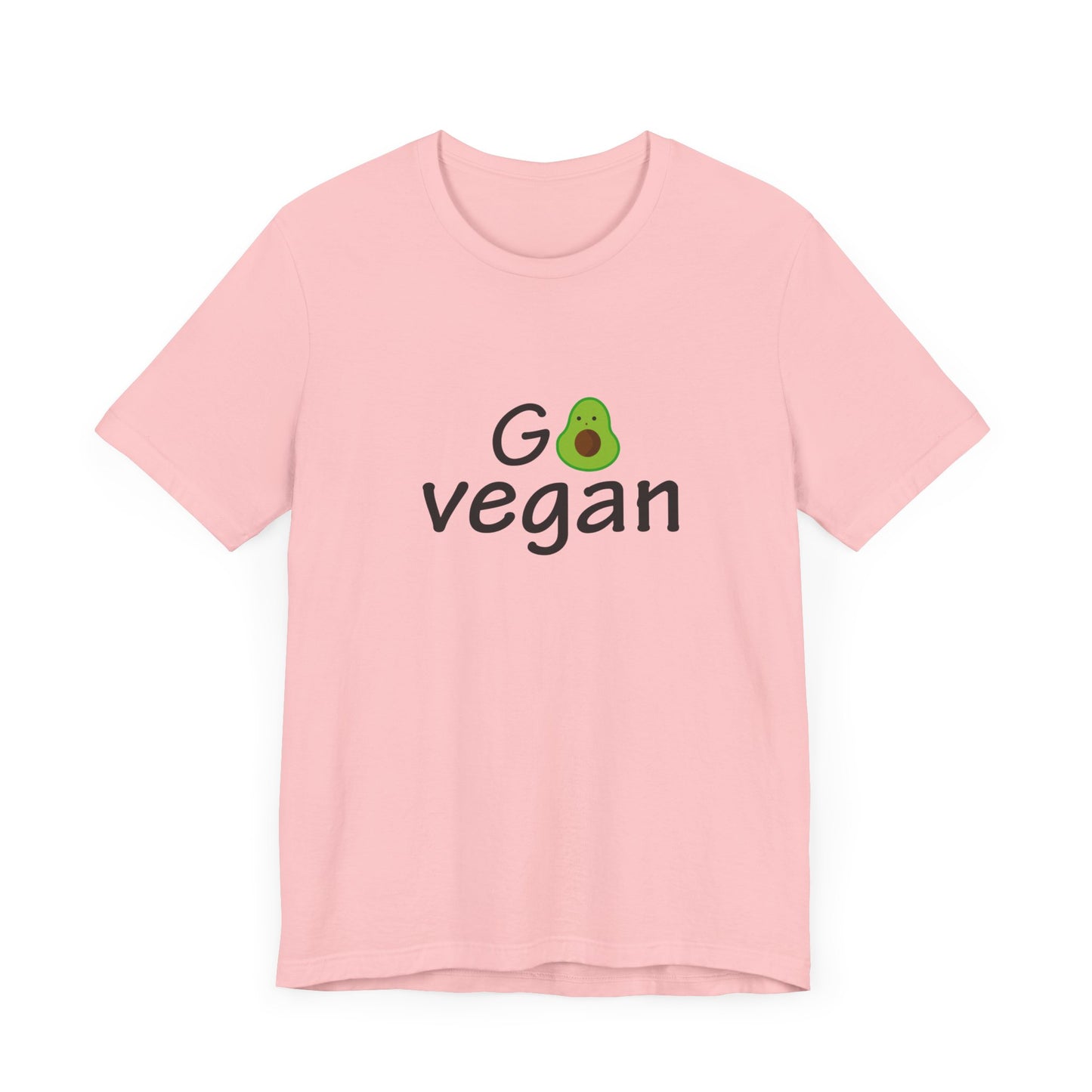 Go Vegan - Unisex Jersey Short Sleeve Tee