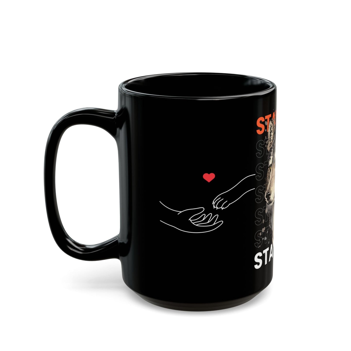 Stay Wild, Stay Free - Black Mug (11oz, 15oz)