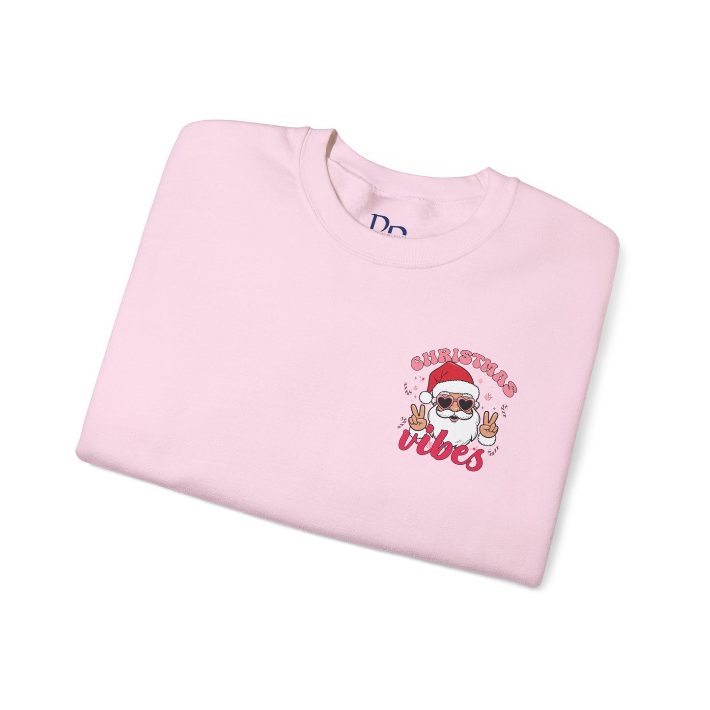 Santa, Christmas Vibes - Unisex Heavy Blend™ Crewneck Sweatshirt - 10171