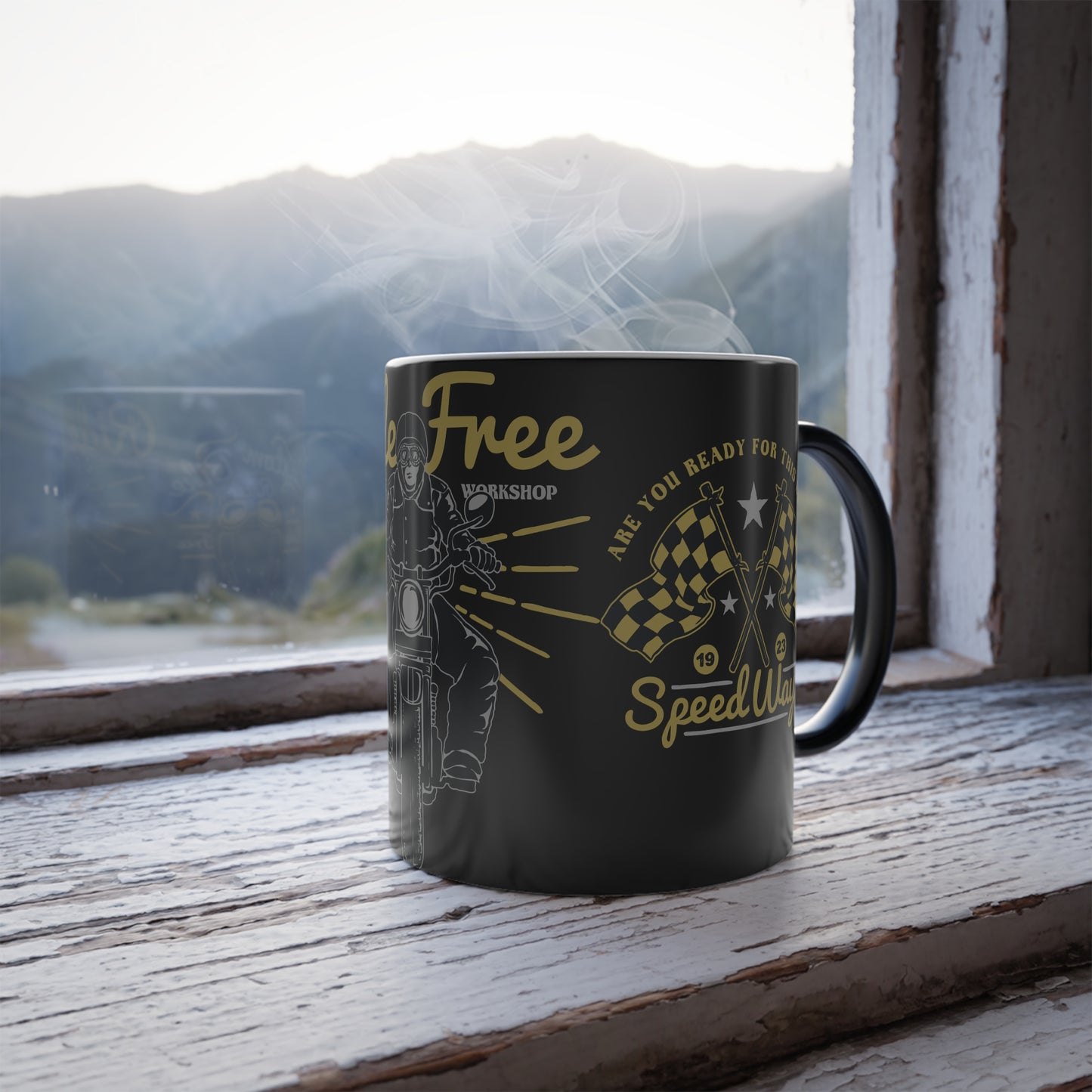 Ride Free - Color Morphing Mug, 11oz