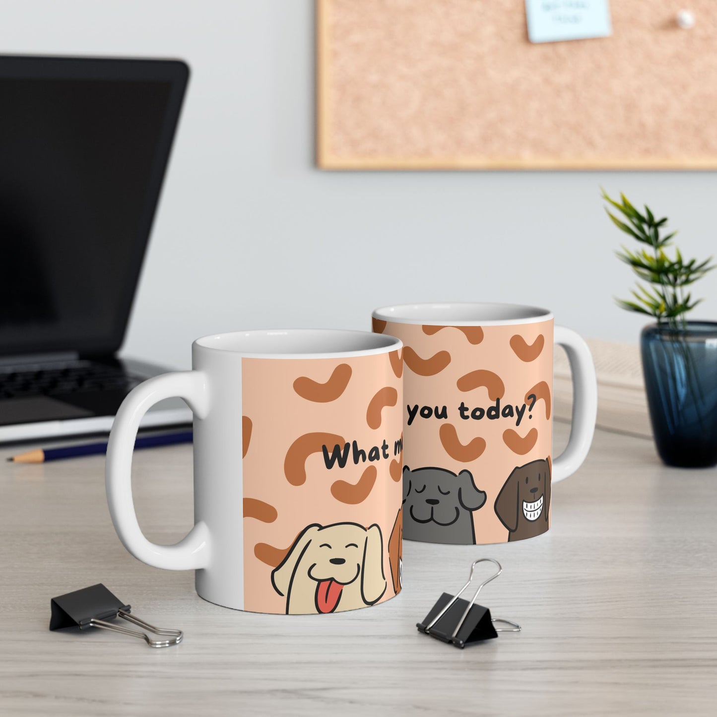 Dogs, What Mood are You Today? - Ceramic Mug, (11oz, 15oz) - 11001
