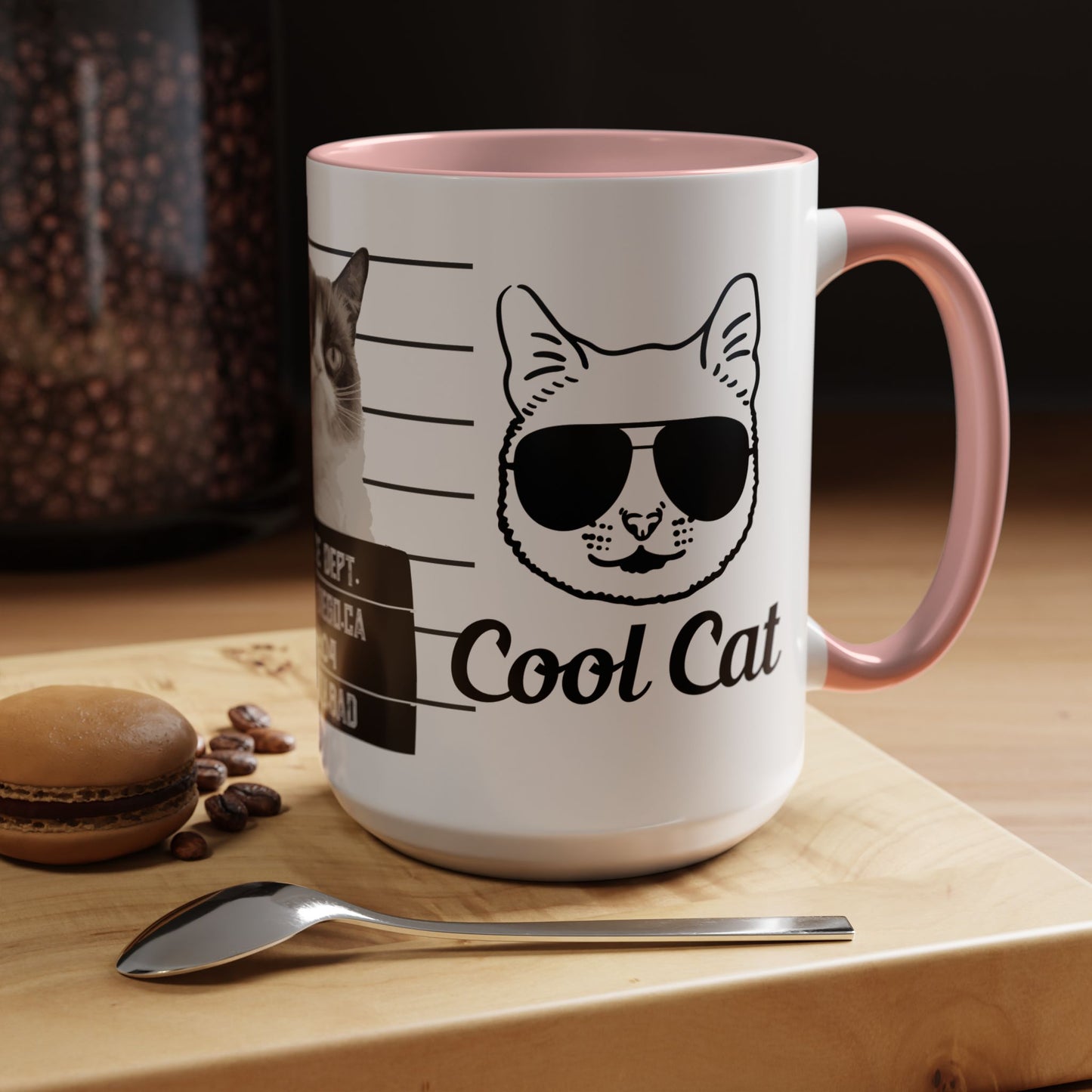 Kitty Bad - Accent Coffee Mug (11, 15oz)