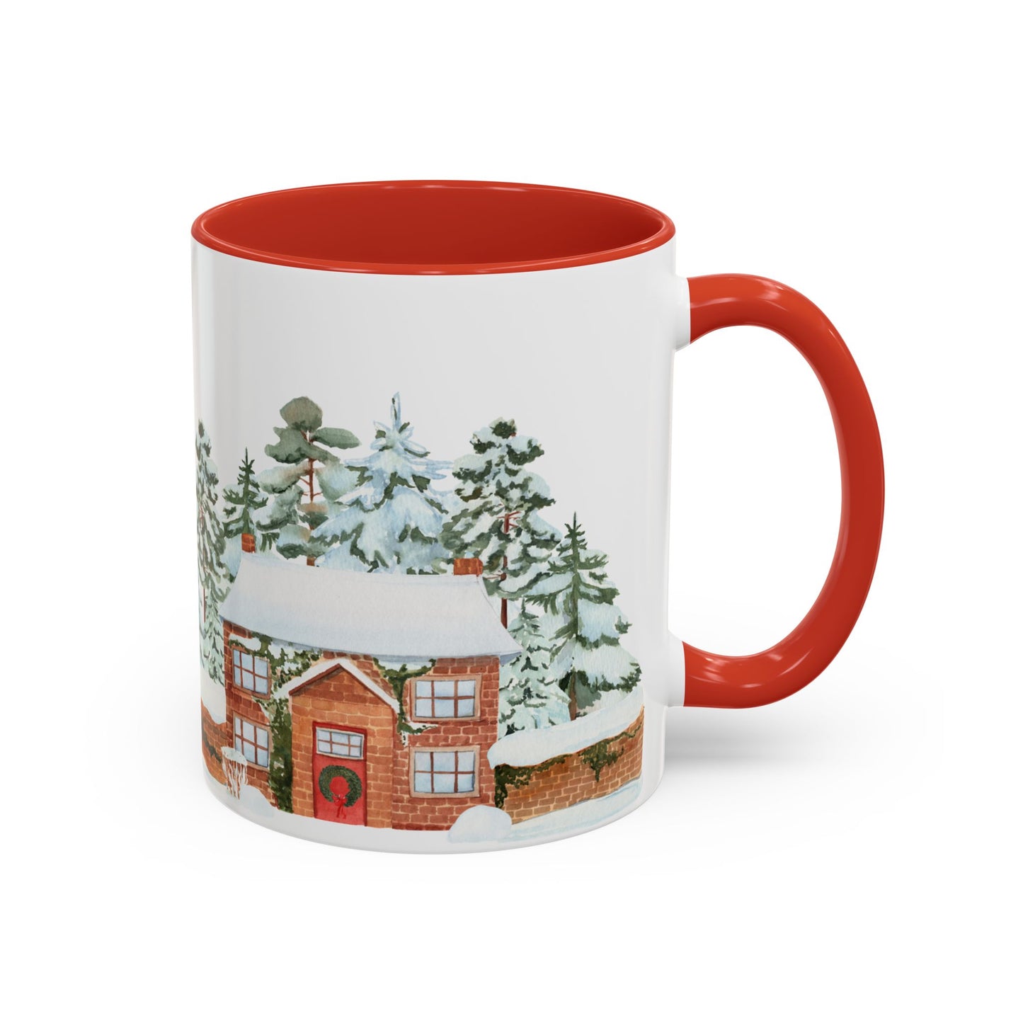 Christmas Houses - Accent Coffee Mug (11, 15oz) - 10456