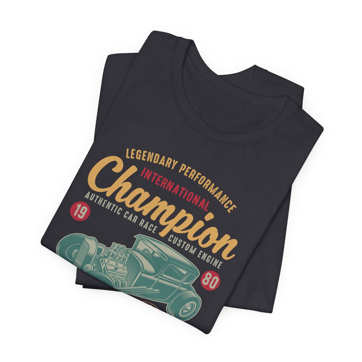 Legendary Performance, Vintage Racing, Retro Automotive - Unisex Jersey Short Sleeve Tee - 12954