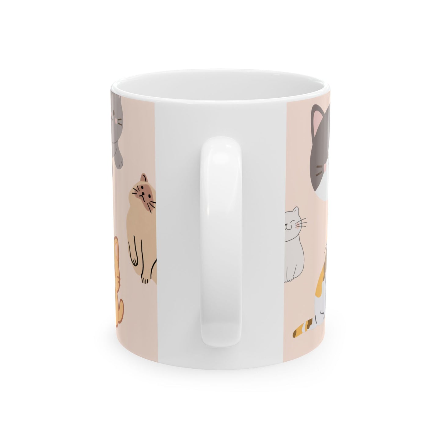 Cute Cats - Ceramic Mug, (11oz, 15oz) - 10903