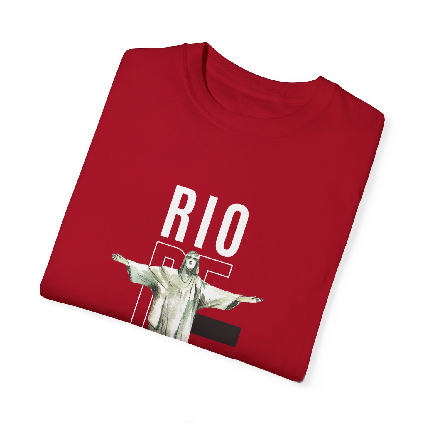 Rio de Janeiro Unisex Garment-Dyed T-Shirt - 12049