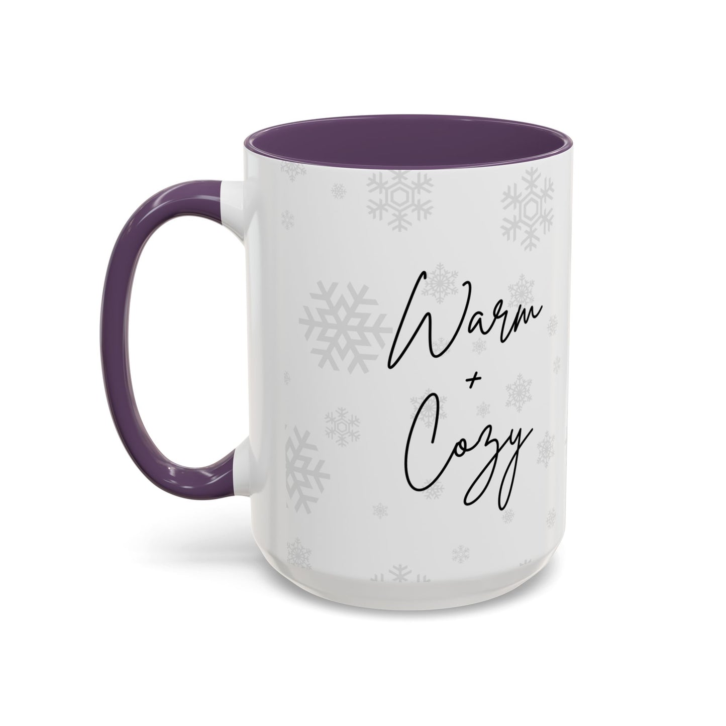 Warm+Cozy, Merry+Bright - Accent Coffee Mug (11, 15oz) - 11115