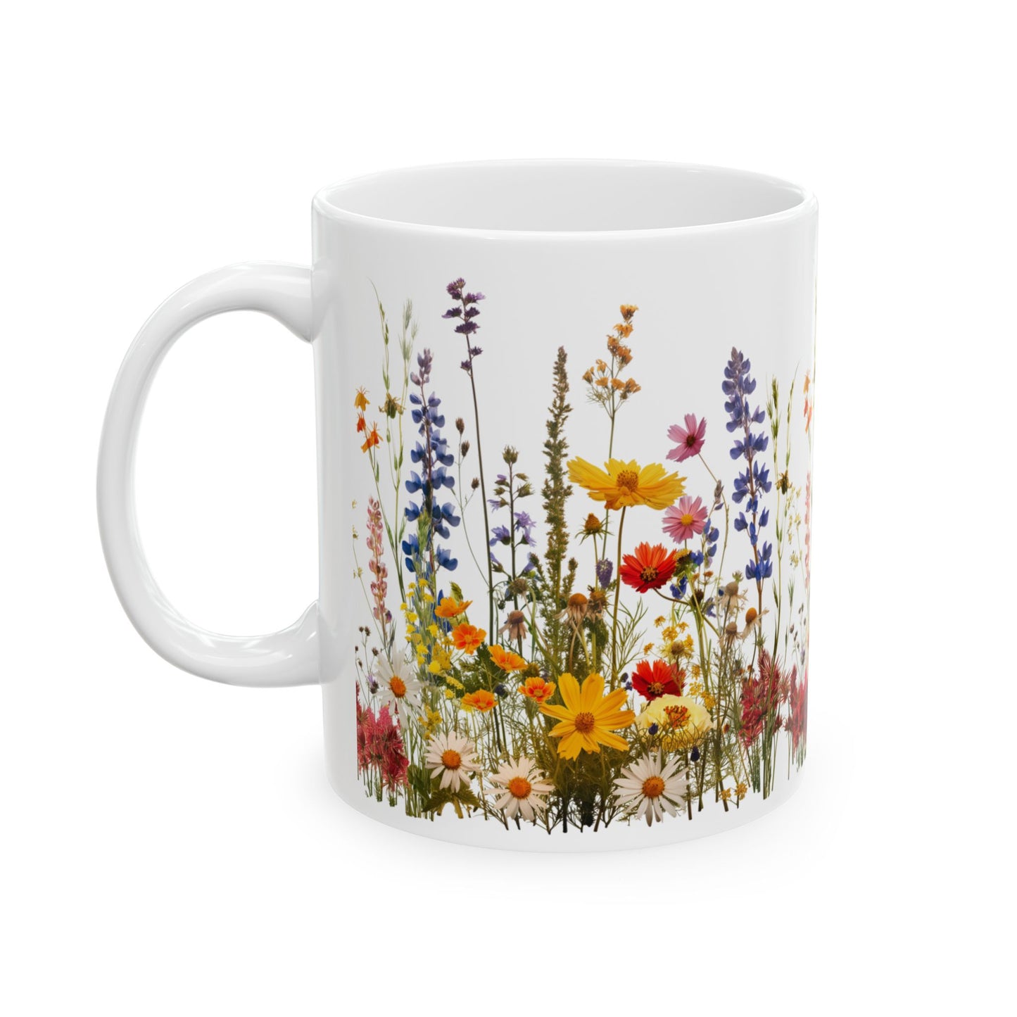 Wildflowers - Ceramic Mug, (11oz, 15oz) - 10445