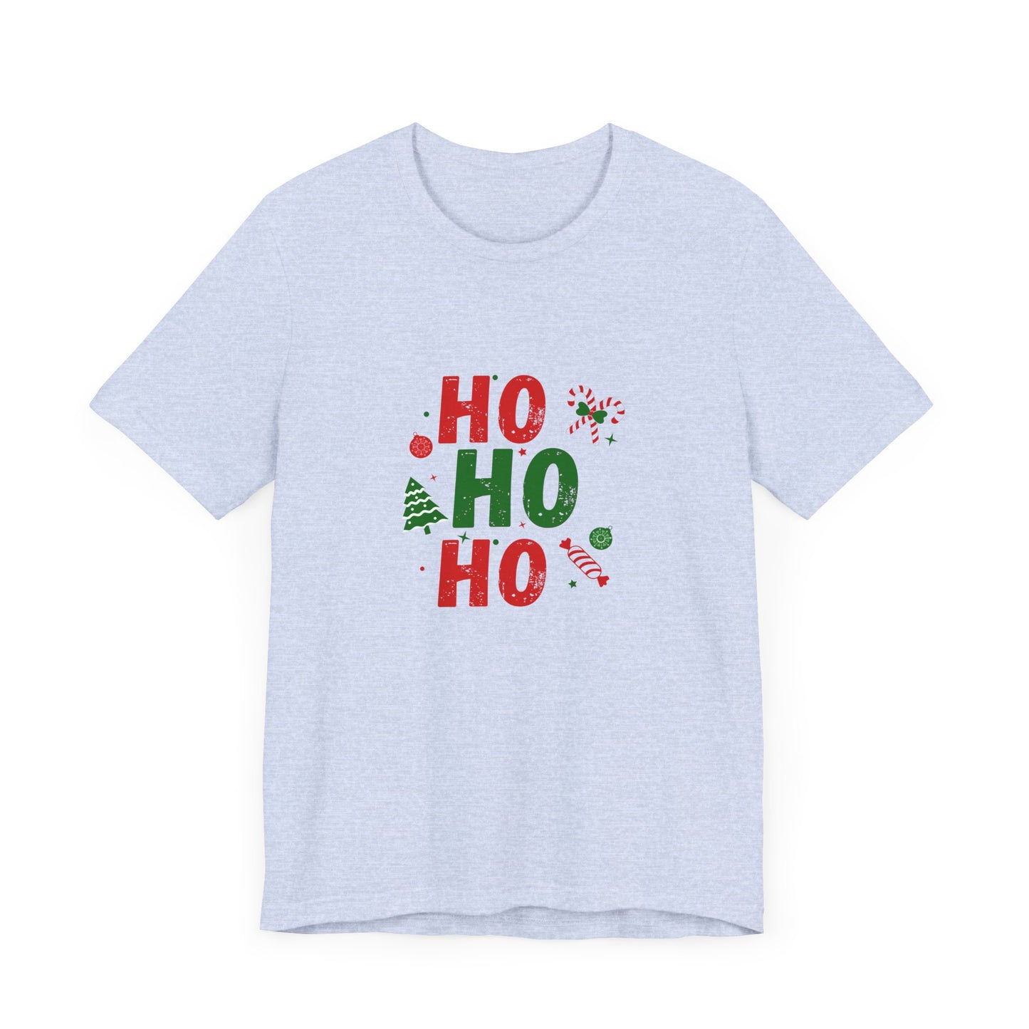 Ho Ho Ho - Unisex Jersey Short Sleeve Tee - 10534