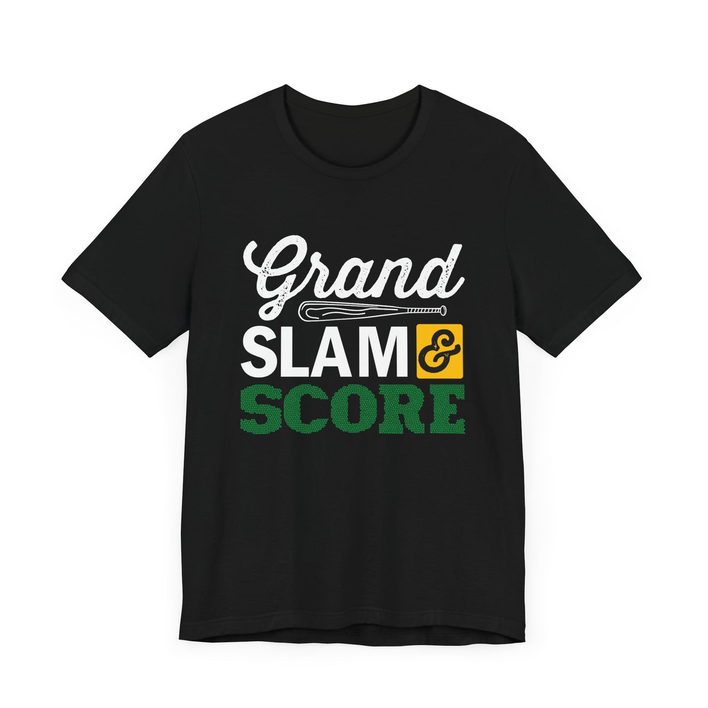 Baseball: Grand Slam & Score - Unisex Jersey Short Sleeve Tee