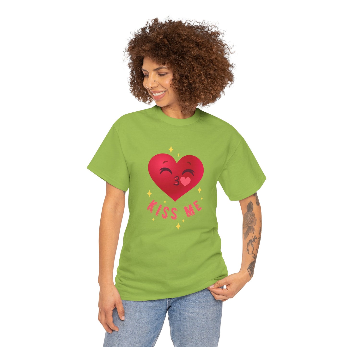 Kiss Me - Unisex Heavy Cotton Tee - 11521
