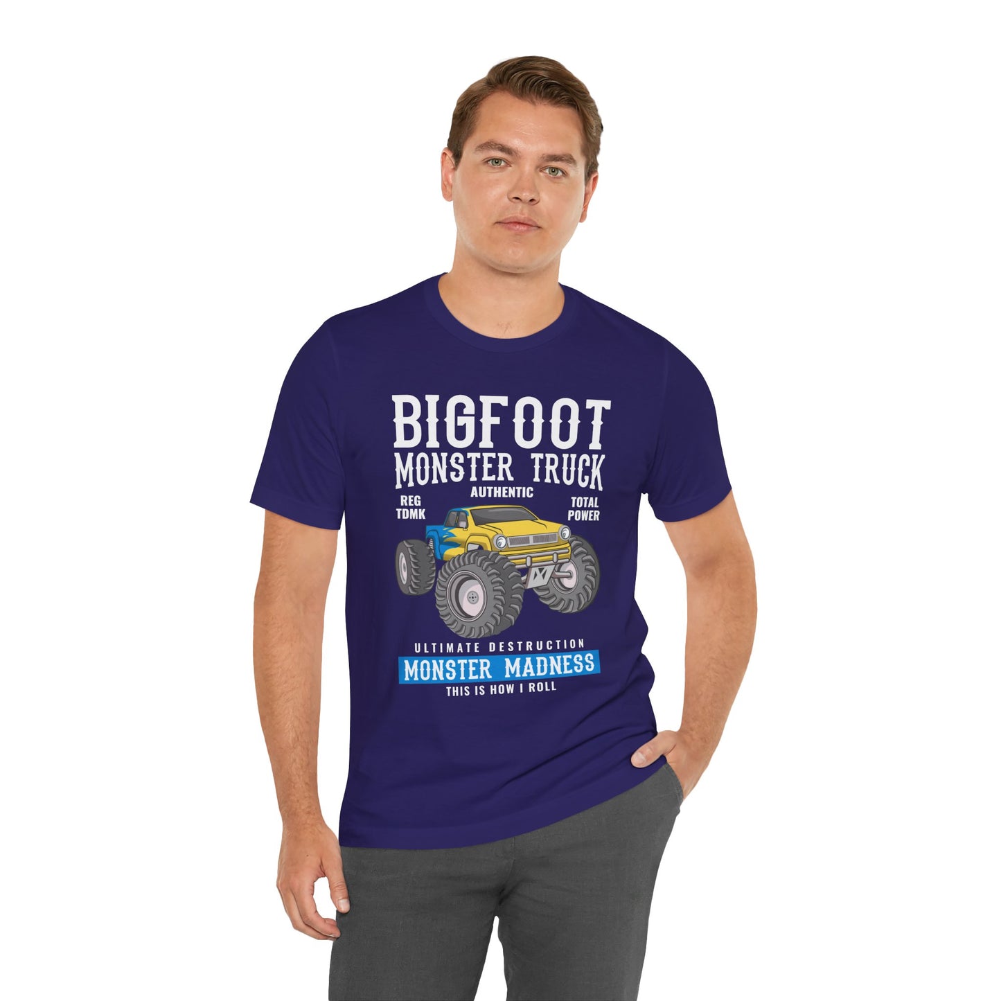 Bigfoot Monster Truck - Unisex Jersey Short Sleeve Tee - 12955