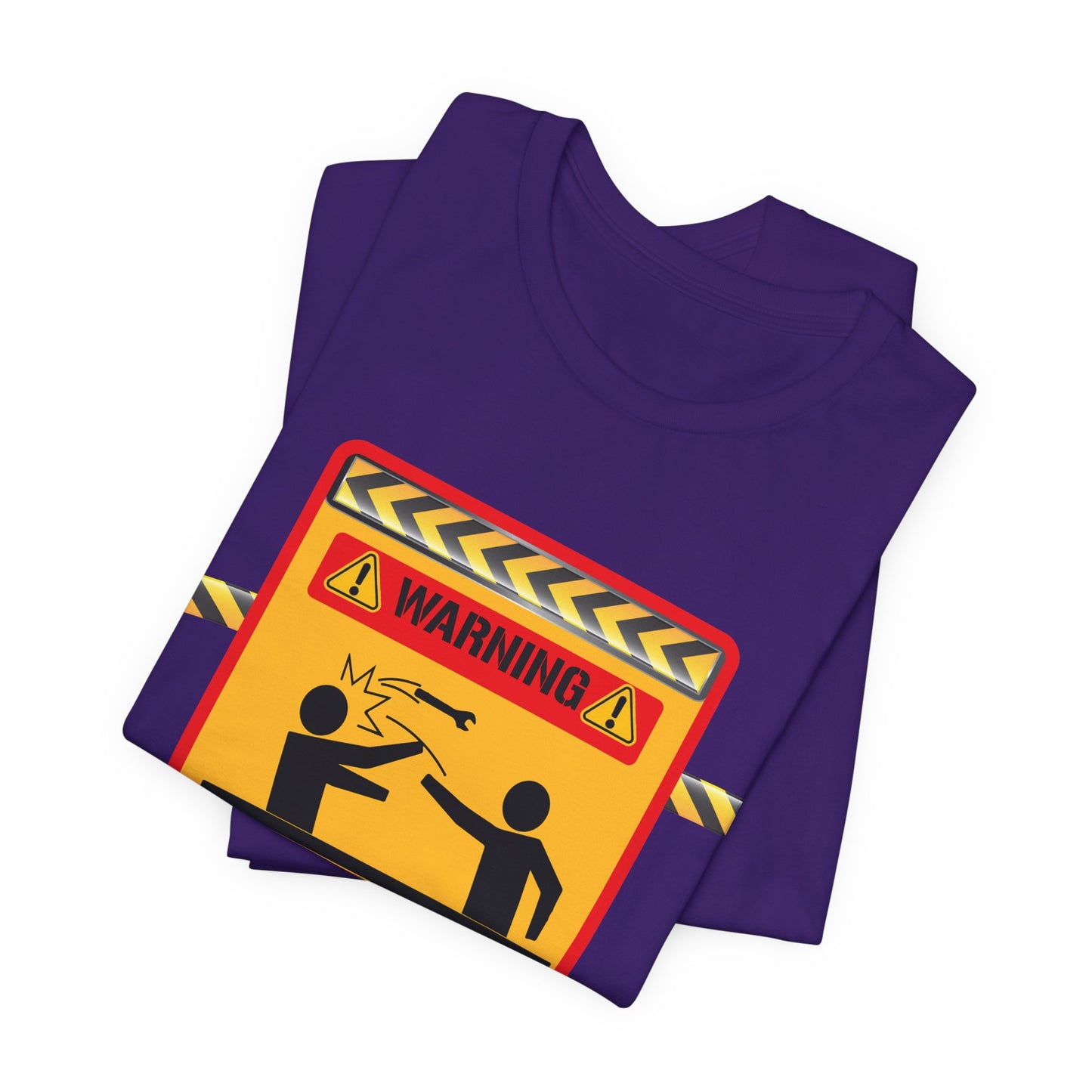 Engineer: Warning, To Avoid Injury, Don't Tell How To Do My Job - Jersey Short Sleeve Tee - 13584