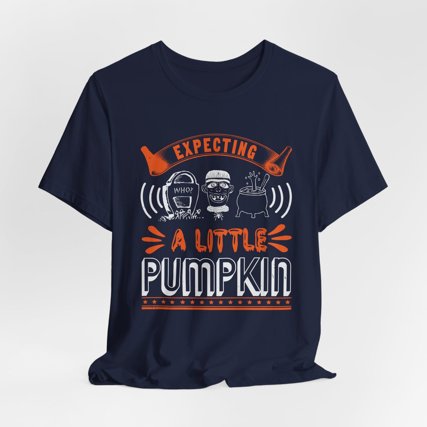 Expecting a Little Pumpkin - Unisex Jersey Short Sleeve Tee