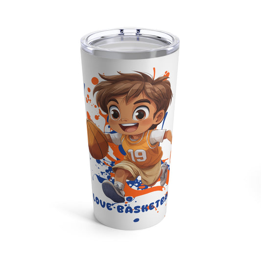 I Love Basketball  - Tumbler 20oz