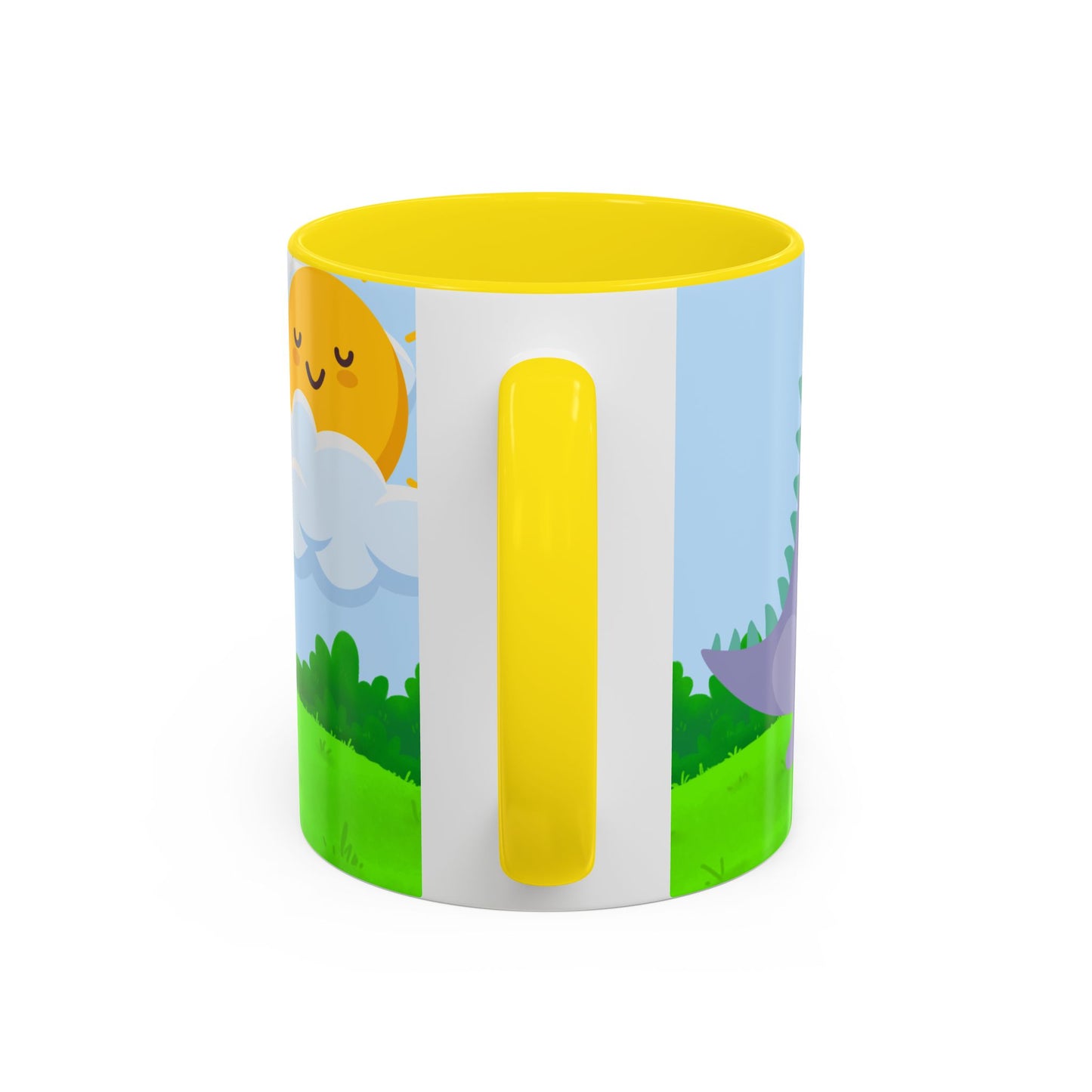 Baby Dinosaur, My Mug is Extinct-Proof - Accent Coffee Mug (11, 15oz) - 11114