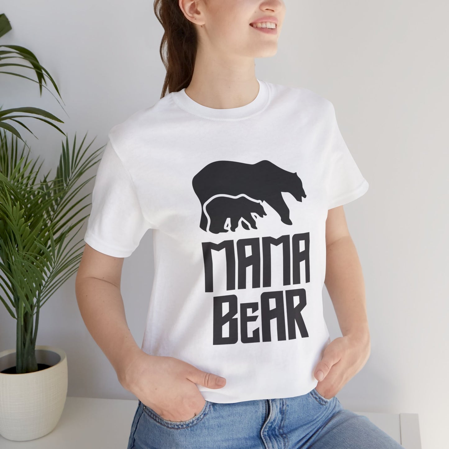 Mama Bear - Unisex Jersey Short Sleeve Tee