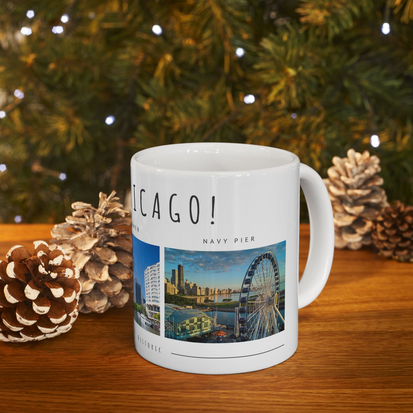 Hello Chicago Ceramic Mug - 11oz & 15oz - 12023