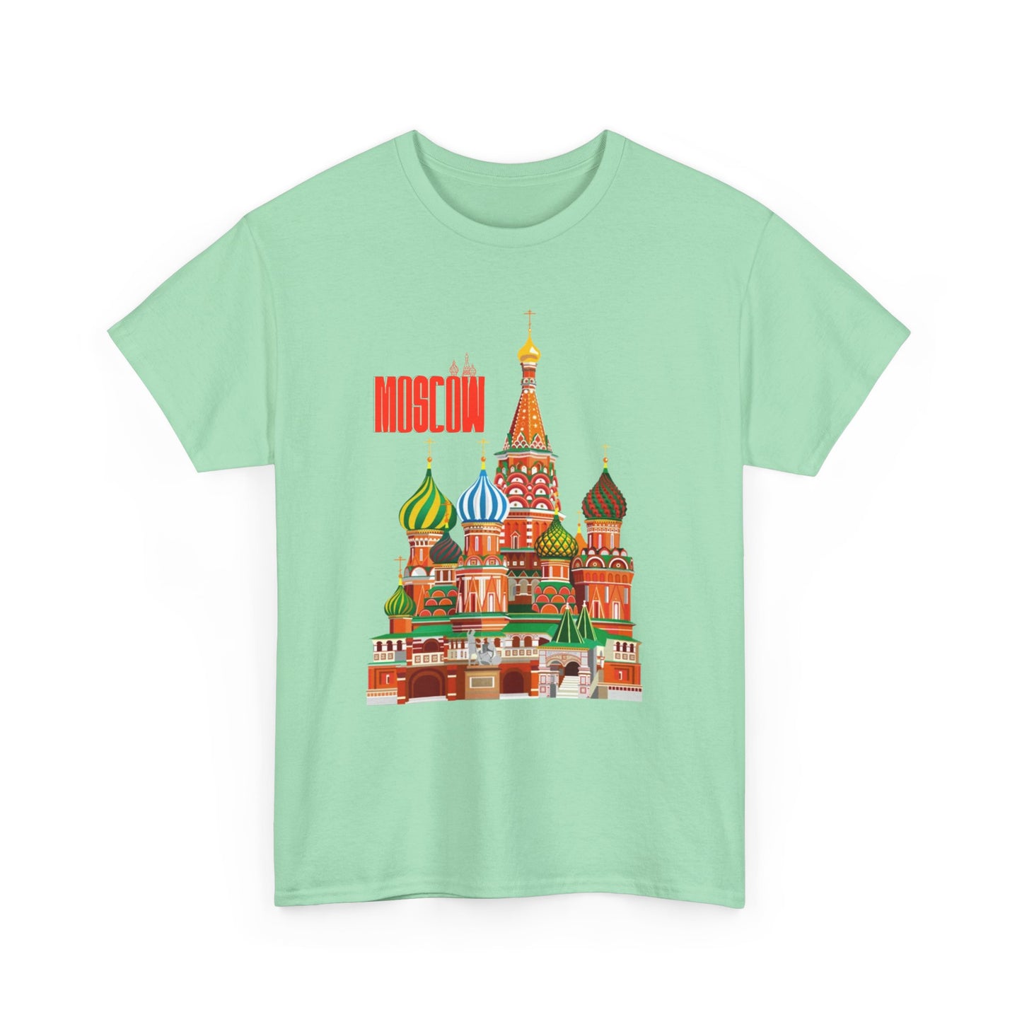 Moscow Graphic Unisex Heavy Cotton Tee - 12050