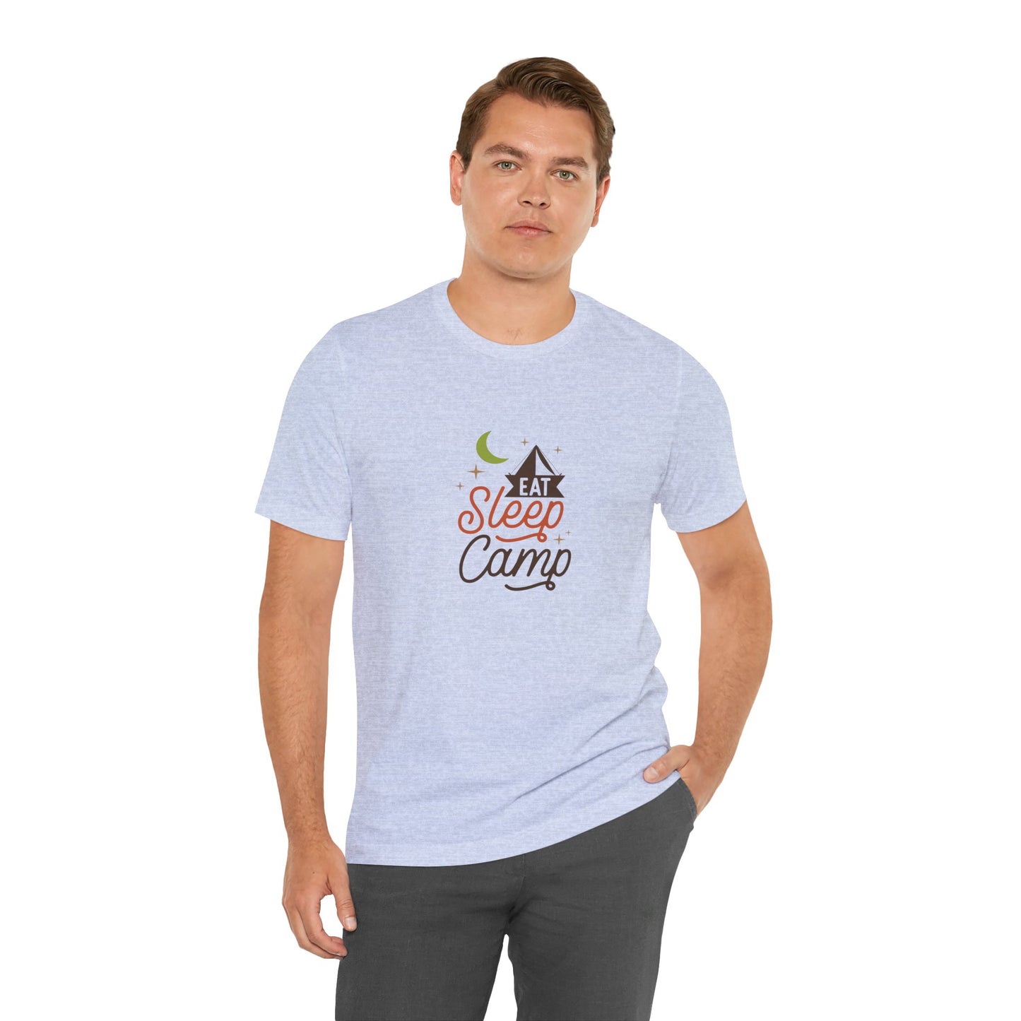 Eat Sleep Camp - Unisex Jersey Short Sleeve Tee - 10568