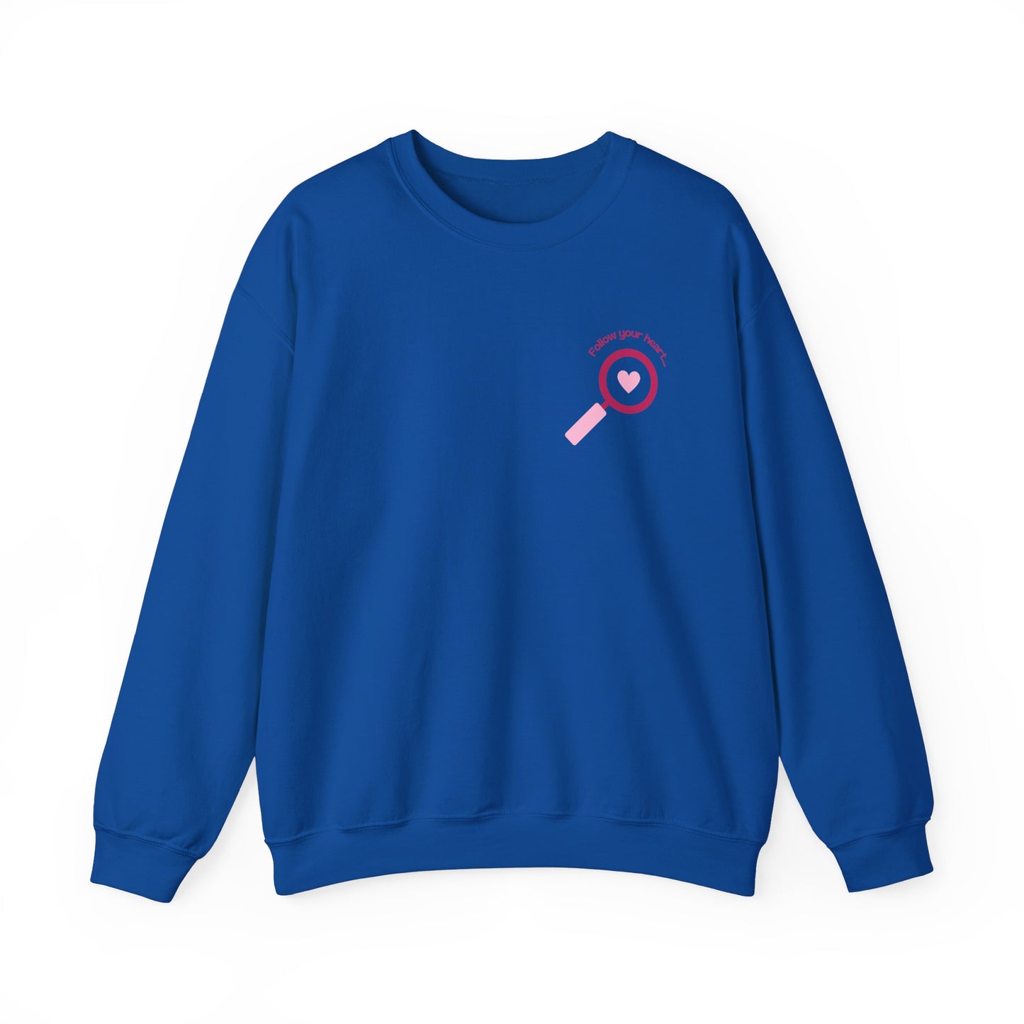 Follow Your Heart - Unisex Heavy Blend™ Crewneck Sweatshirt - 11621