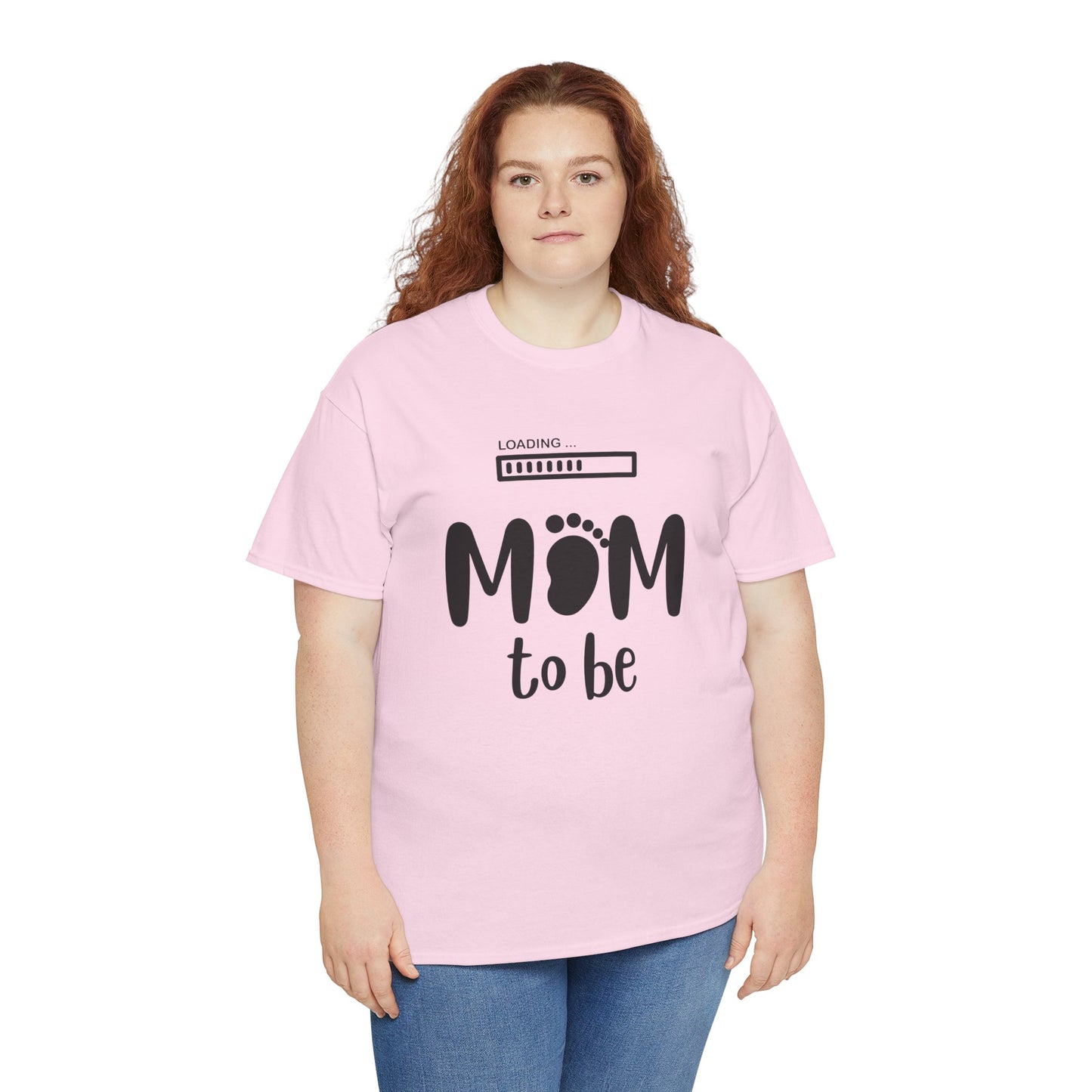 Mom to Be Shirt – Pregnancy Announcement Gift Tee with Loading Bar - 14879