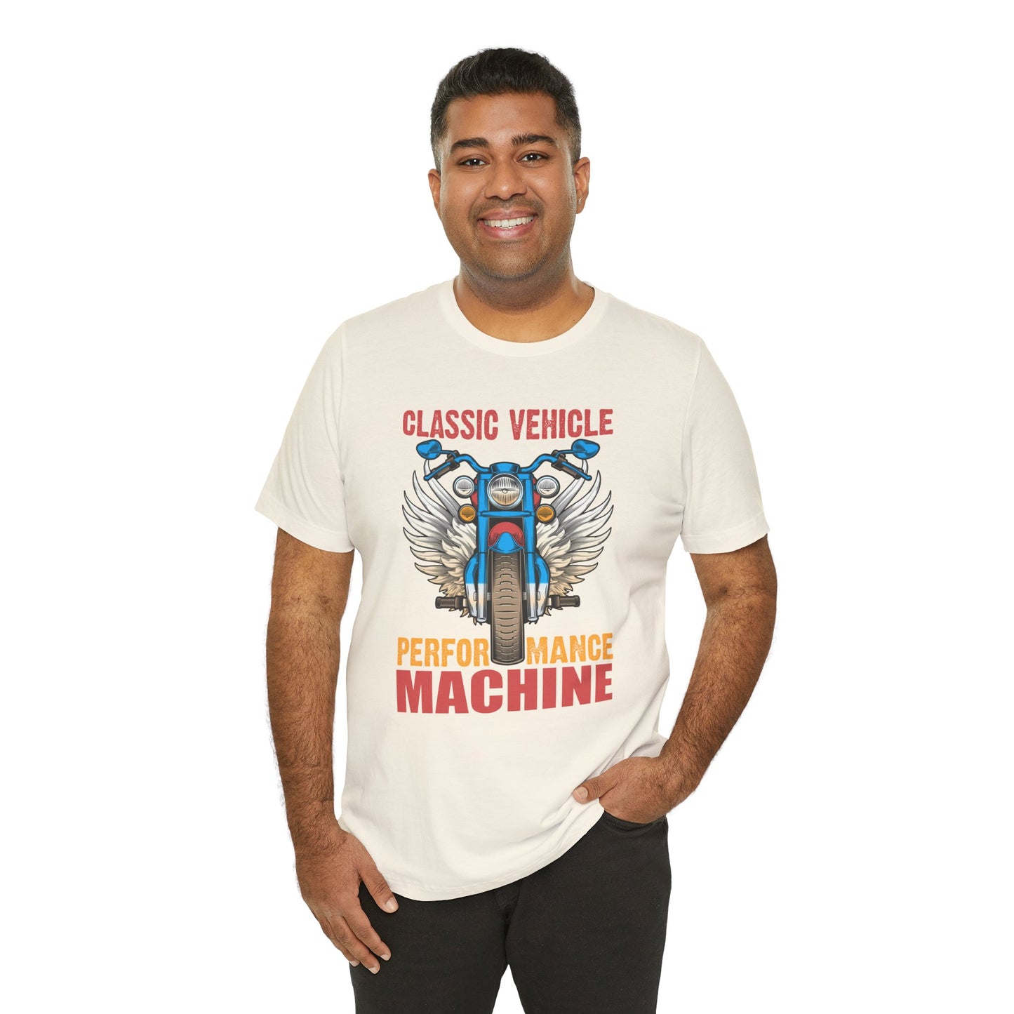 Classic Vehicle, Performance Machine - Unisex Jersey Short Sleeve Tee