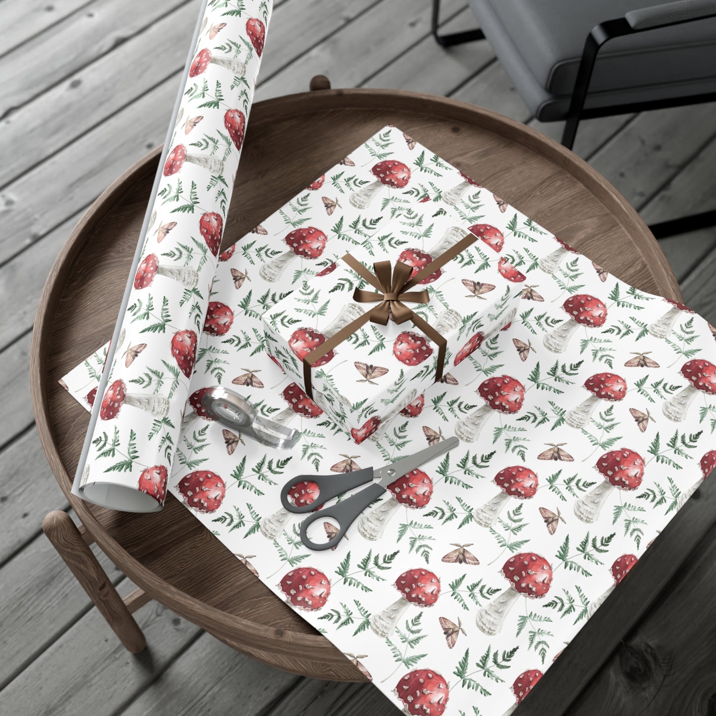Red Mushroom - Gift Wrap Papers - 10242