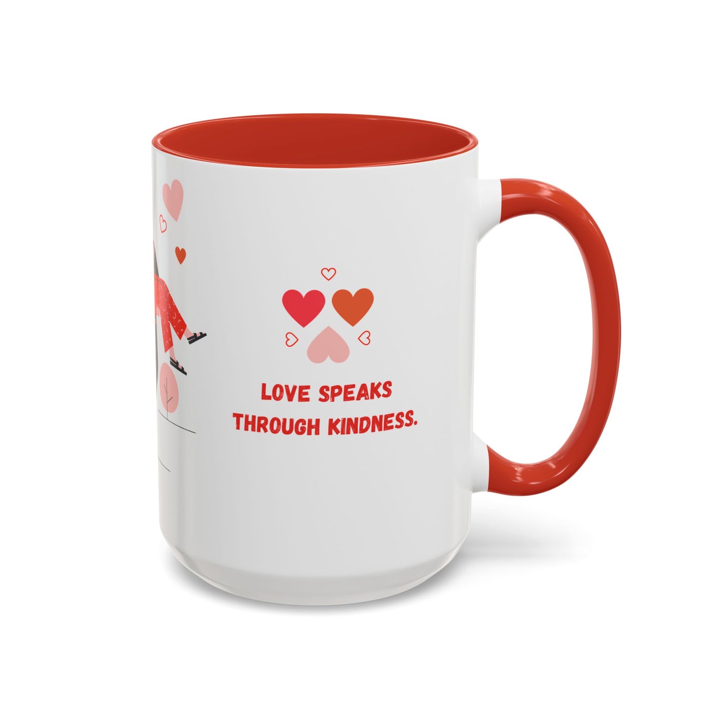 Love Shines, Even Unseen - Accent Coffee Mug (11, 15oz) - 11561