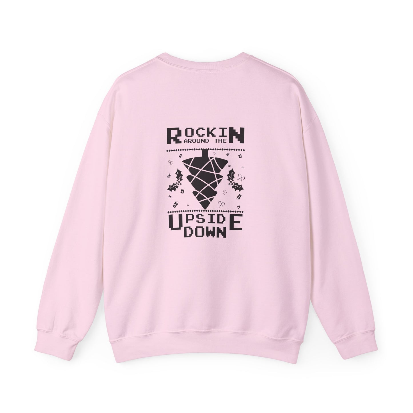 Rocking Around The Tree Upside Down - Unisex Heavy Blend™ Crewneck Sweatshirt