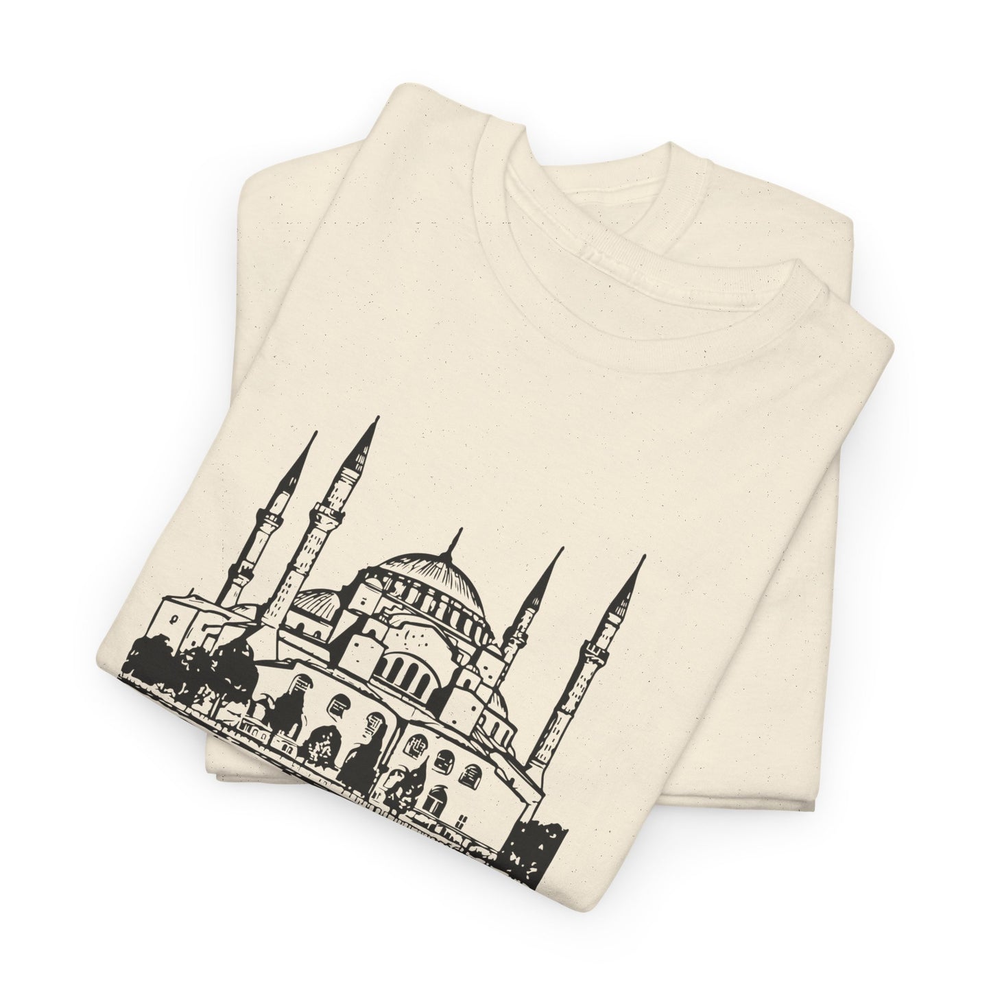 Istanbul Unisex Heavy Cotton Tee - Travel Inspired Apparel - 12007
