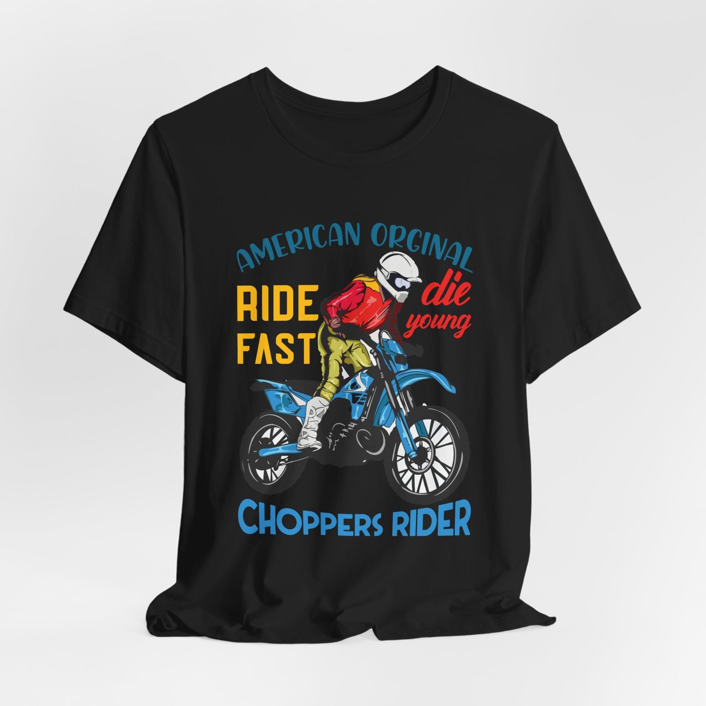 American Original,  Choppers Rider - Unisex Jersey Short Sleeve Tee - 13561