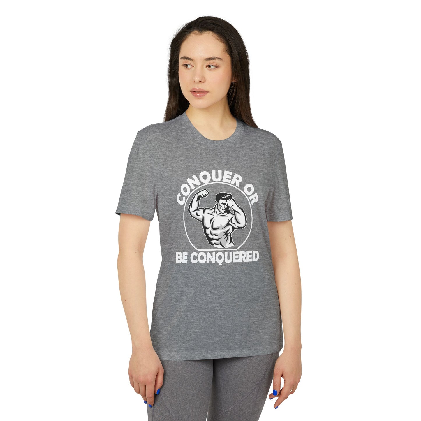 Conquer Or Be Conquered - Adidas Unisex Sport T-shirt - 10719