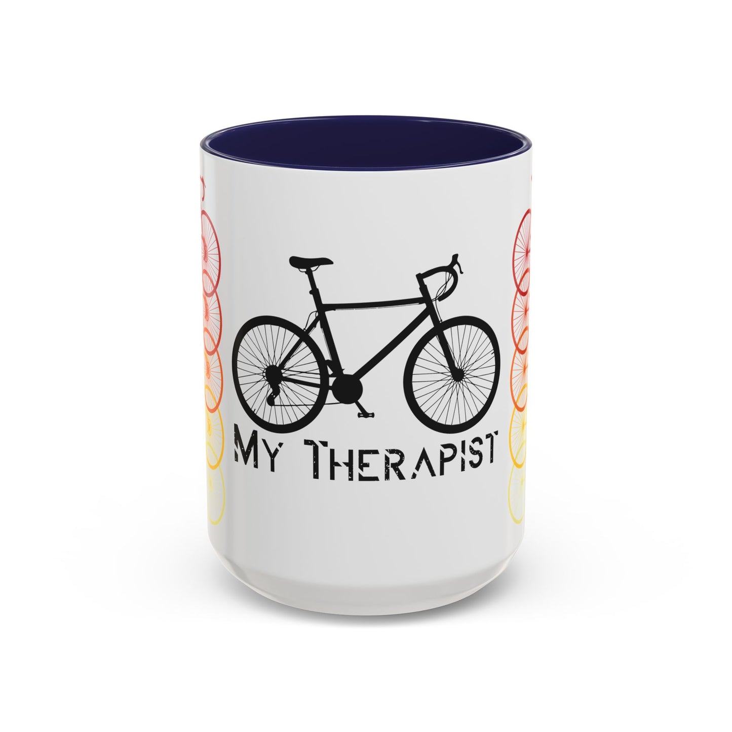 My Therapist - Accent Coffee Mug (11, 15oz)