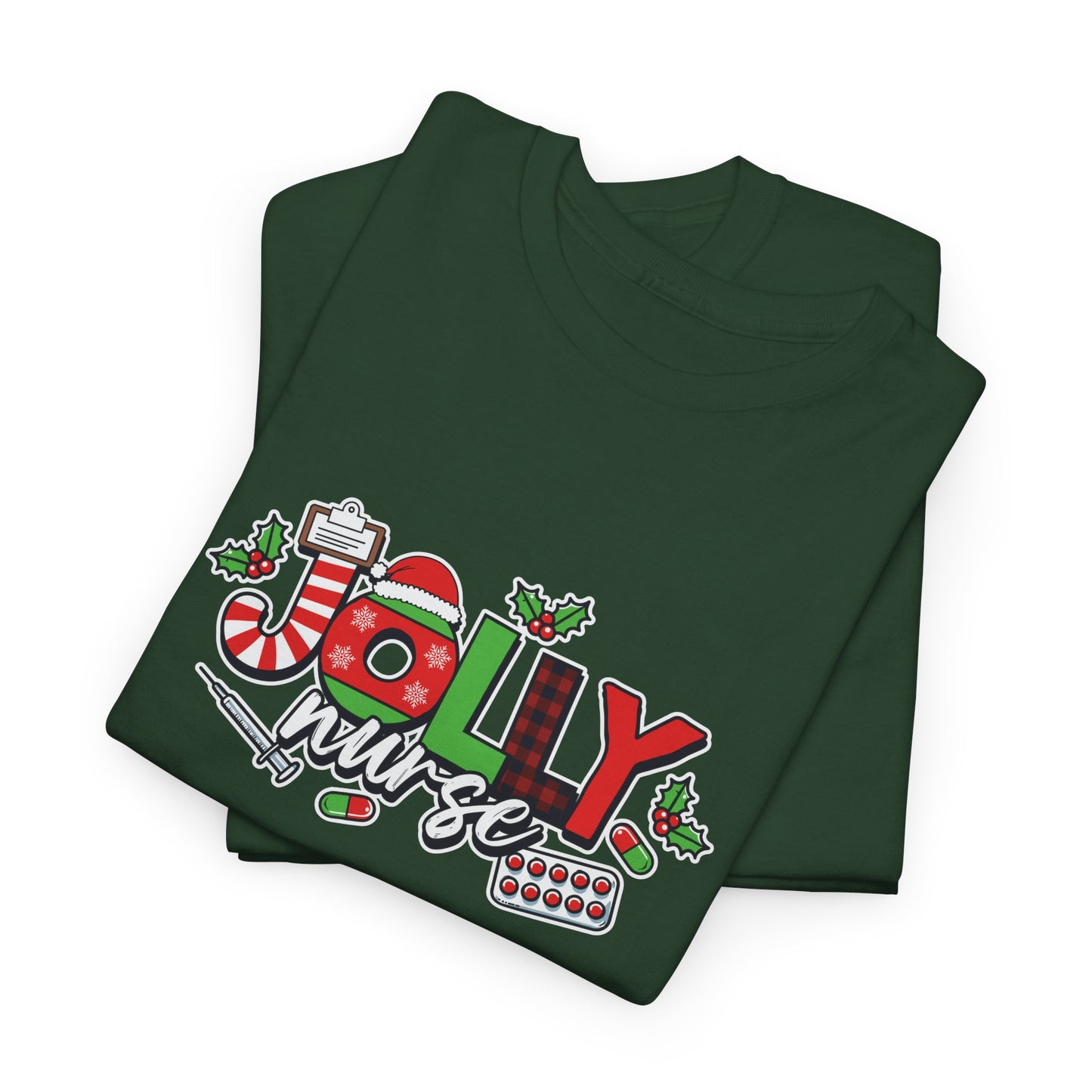 Jolly Nurse - Unisex Heavy Cotton Tee - 10350