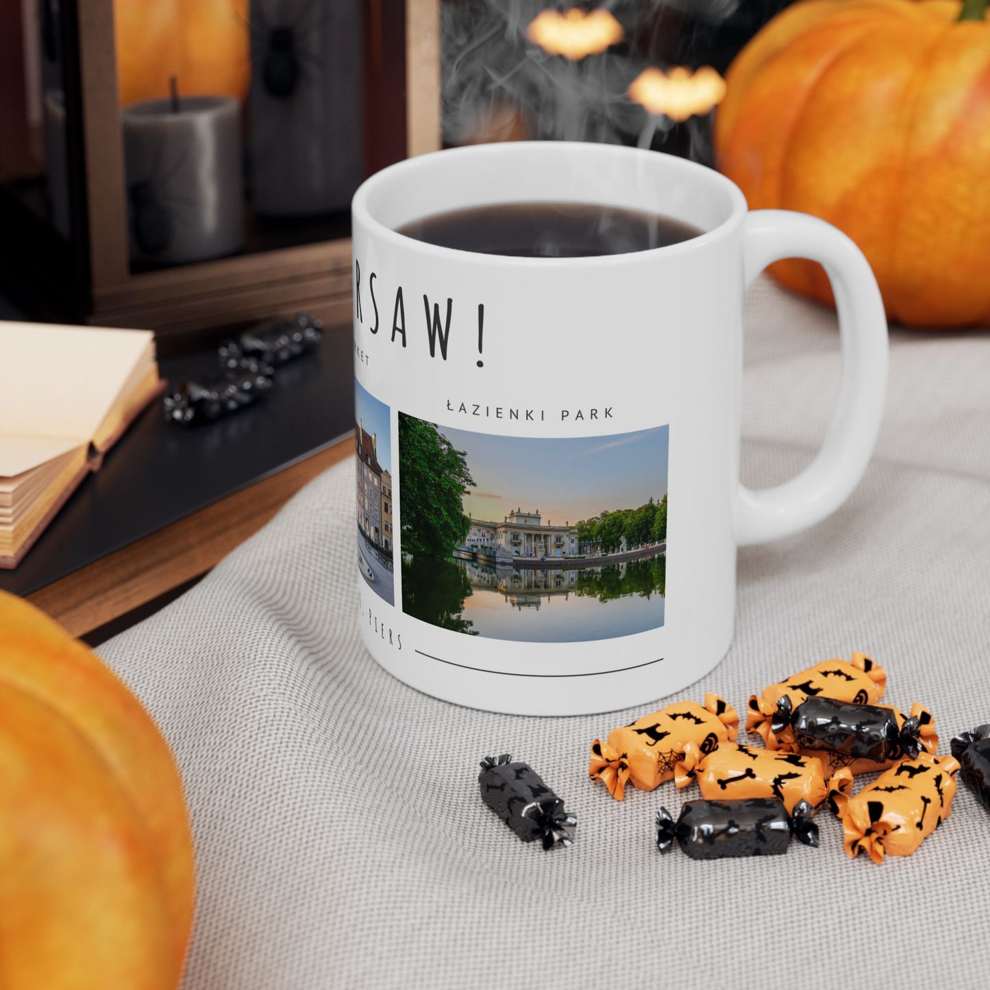 Hello Warsaw! Travel Ceramic Mug - 11oz & 15oz - 12092
