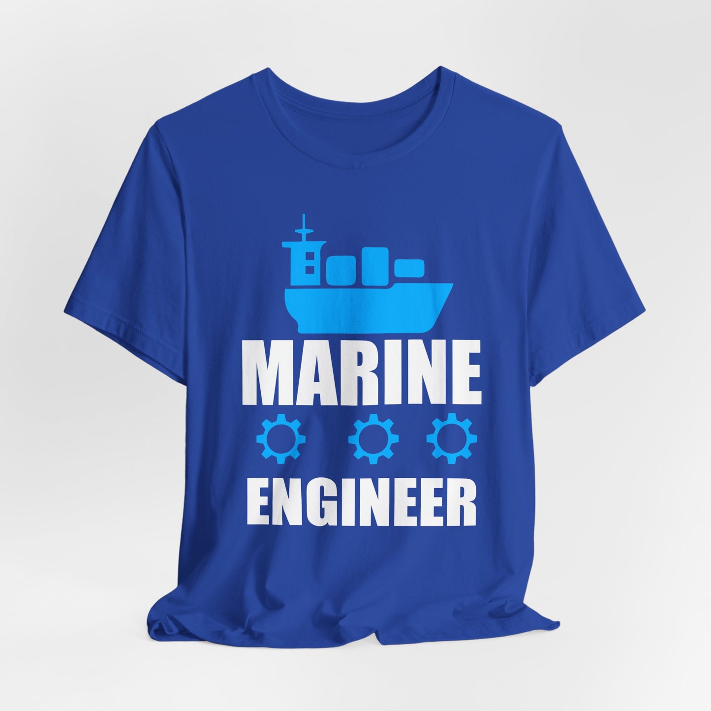 Marine Engineer - Unisex Jersey Short Sleeve Tee - 13667