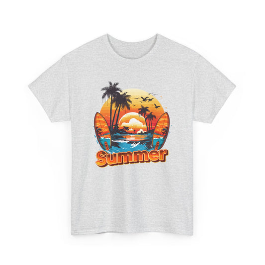 Summer - Unisex Heavy Cotton Tee - 10749