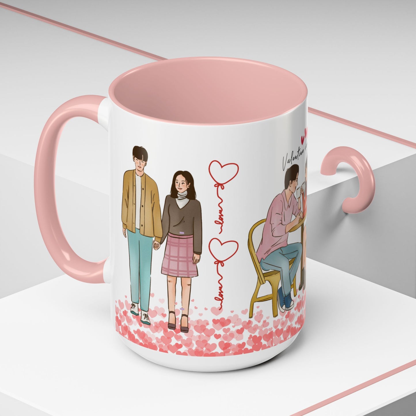 Valentine Day - Accent Coffee Mug (11, 15oz) - 11578