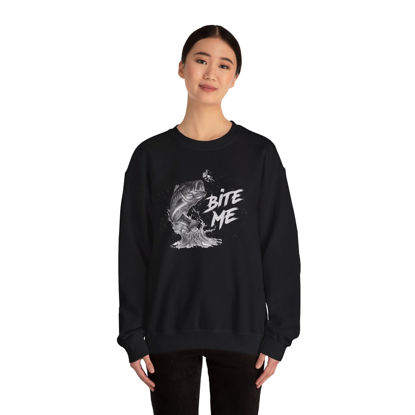 Bite Me - Unisex Heavy Blend™ Crewneck Sweatshirt