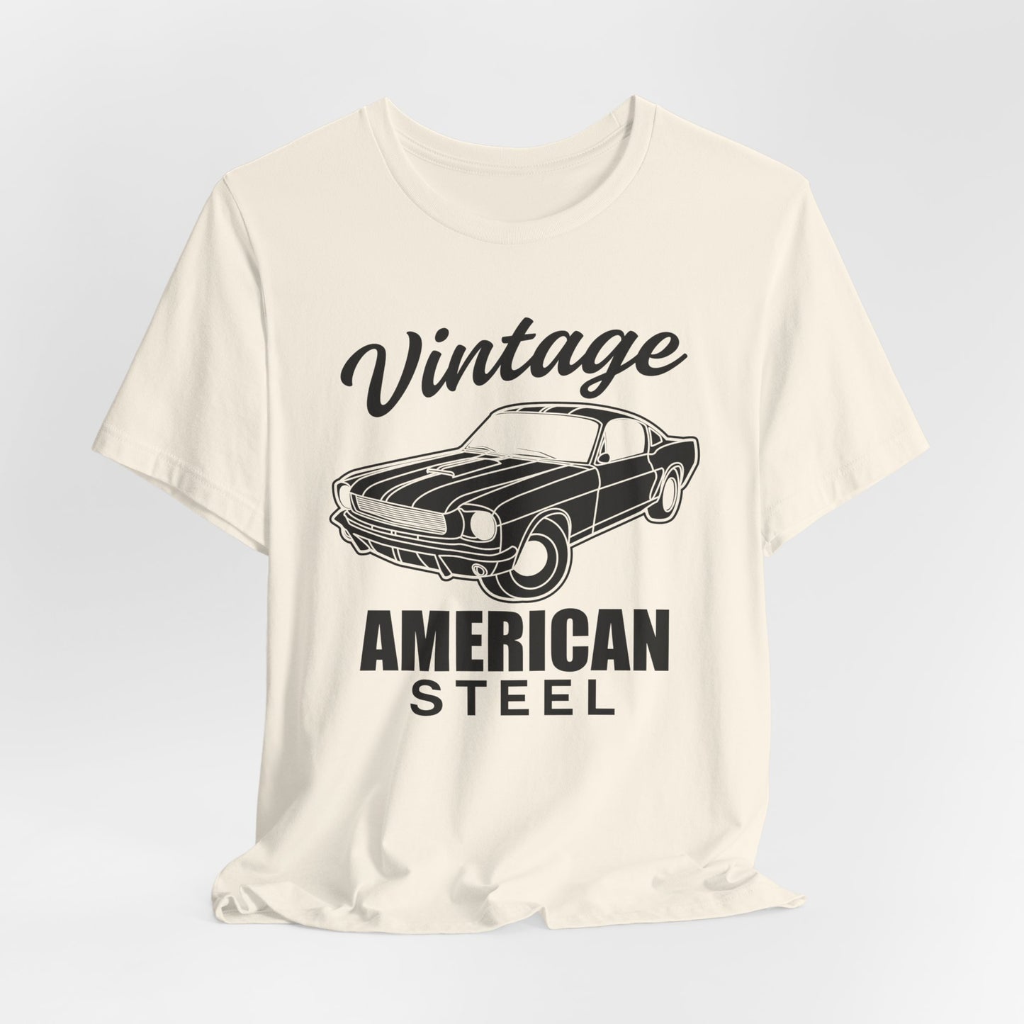 Vintage American Steel - Unisex Jersey Short Sleeve Tee - 13032