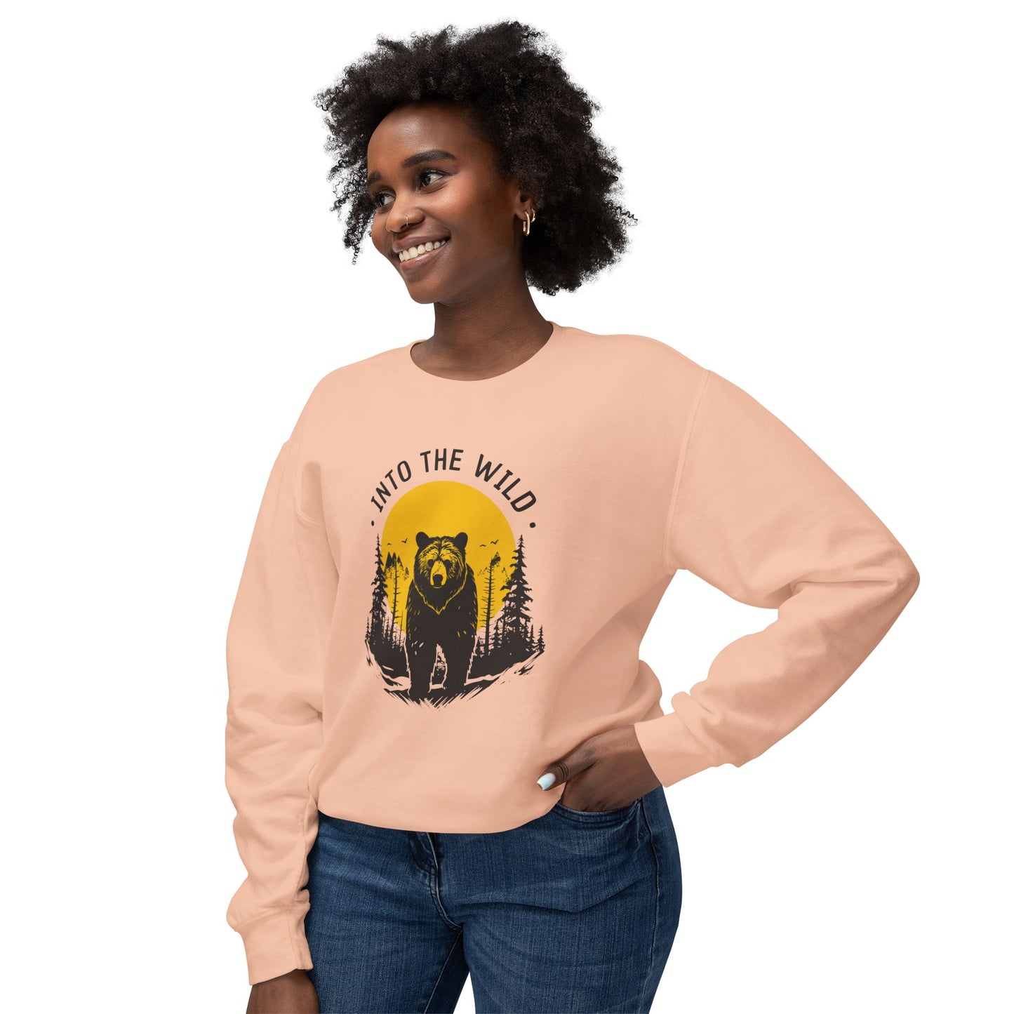 Into the Wild - Unisex Lightweight Crewneck Sweatshirt - 10620